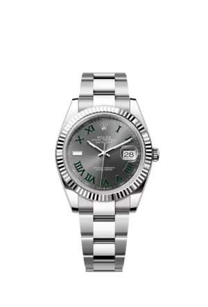 أويستر، ٤١ مم، من فولاذ أويستر ستيل والذهب الأبيض الرقم المرجعي 126334