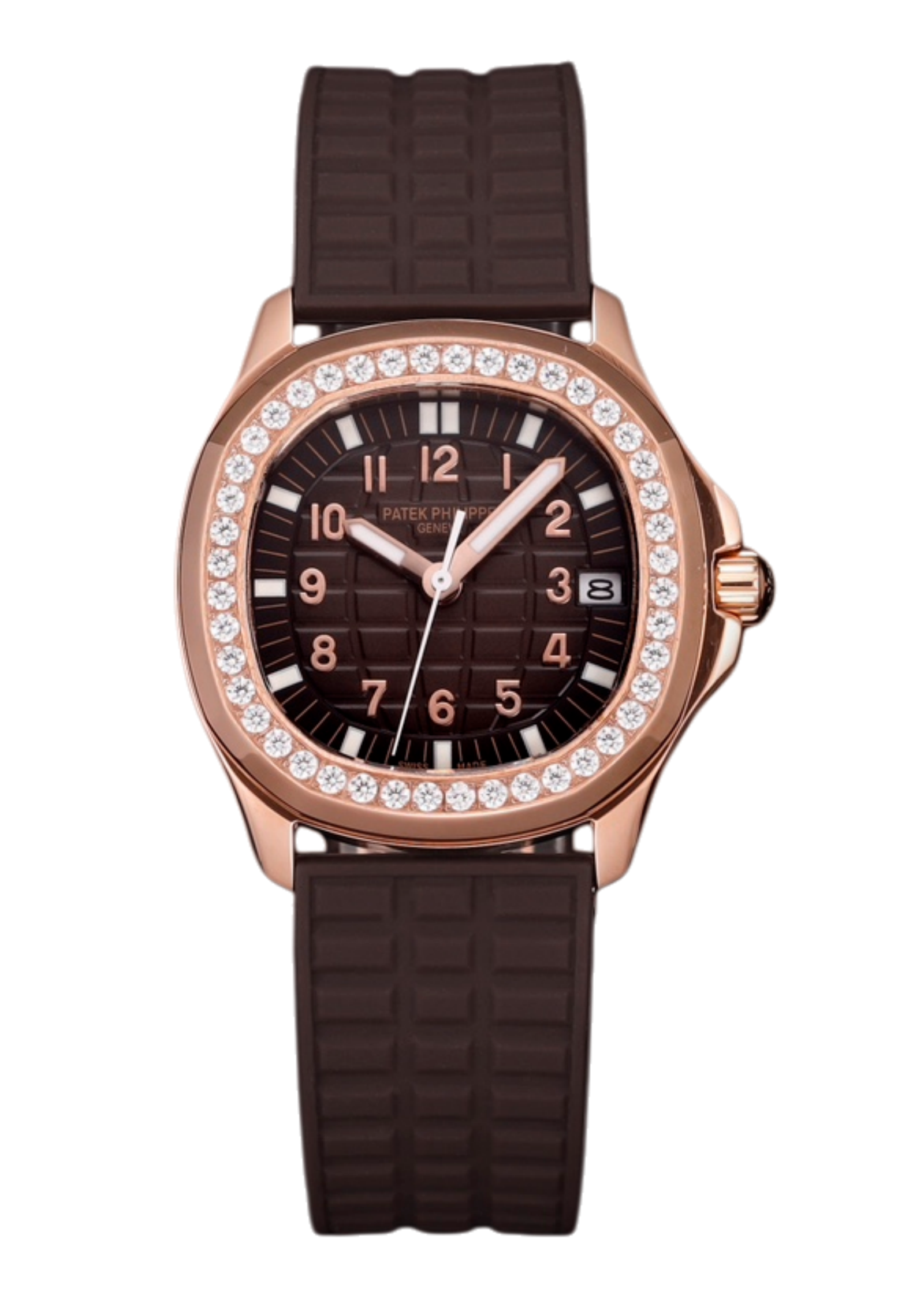 ساعة نسائية ميكانيكية من سلسلة Patek Philippe AQUANAUT