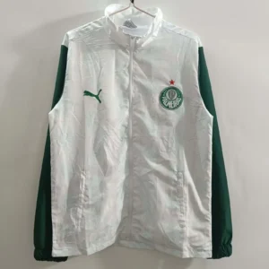 2025 Palmeiras Windbreaker White Soccer Shirt 1:1 Quality