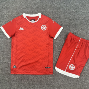 2026 Tunisia Hone Football Jersey 1:1 Thai Quality Kids Size