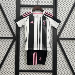 2025/2026 Juventus Home  Football Shirt  1:1 Thai Quality  Kids Siz