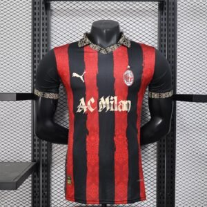 2025/2026 Player Version AC Milan Special Edition Red Football Shirt 1:1 Thai Quality