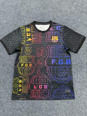 2025/2026 Barcelona Special Edition Black Football Shirt 1:1 Thai Quality