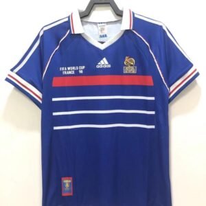 1998 Retro France Home Football Shirt