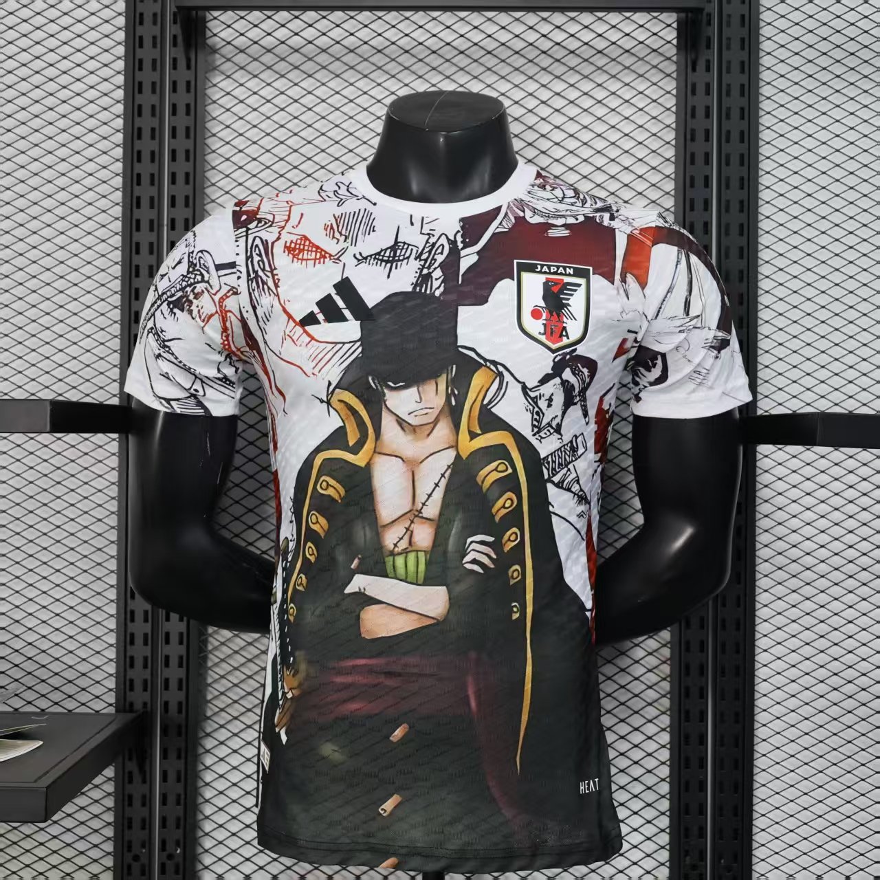 2025 Player Version Japan Special Edition One Piece Zoro Football Jersey 1:1 Thai Quality