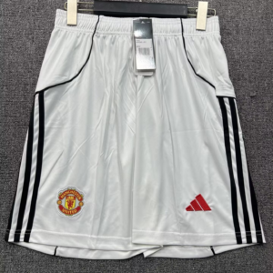 2025/2026 Manchester United Home Shorts 1:1 Thai Quality