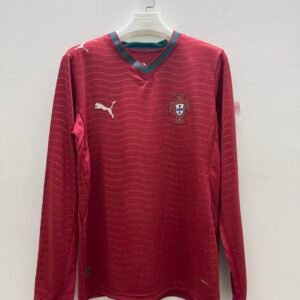 2026 Portugal Home Long Sleeve Football Jersey 1:1 Thai Quality
