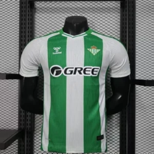 2025/2026 Player Version Real Betis Home Football Jersey 1:1 Thai Quality