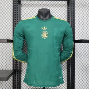 2025 Player Version Mexico National Team Special Edition Green  Long Sleeve Football Shirt 1:1 Thai Quality