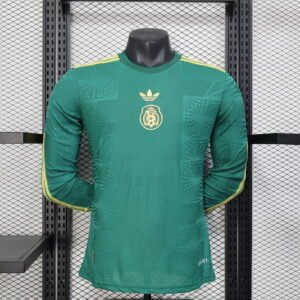 2025 Player Version Mexico National Team Special Edition Green  Long Sleeve Football Shirt 1:1 Thai Quality