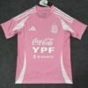 2025 Argentina Special Edition Pink Soccer Jersey 1:1 Thai Quality