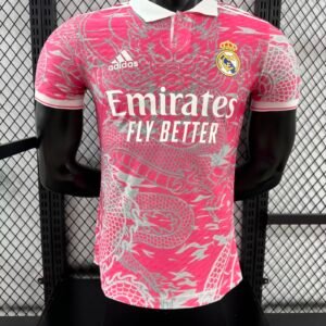 2025/2026 Player Version Real Madrid Special Edition Pink  Football Shirt1:1 Thai Quality