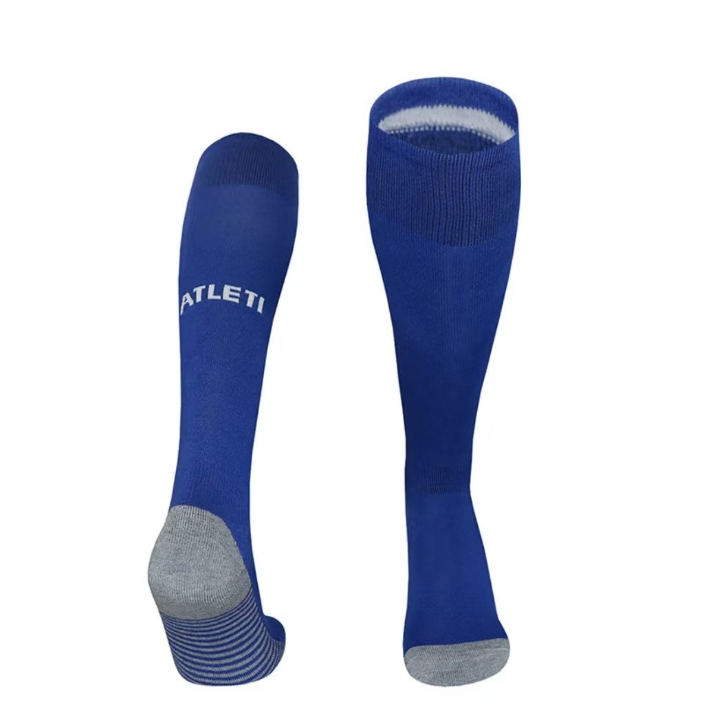 2025/2026 Atletico Madrid Home Football Socks 1:1 Thai Quality