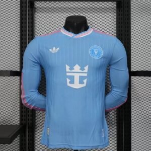 2025/2026 Player Version Inter Miami Third Away Long Sleeve Soccer Jersey 1:1 Thai Quality