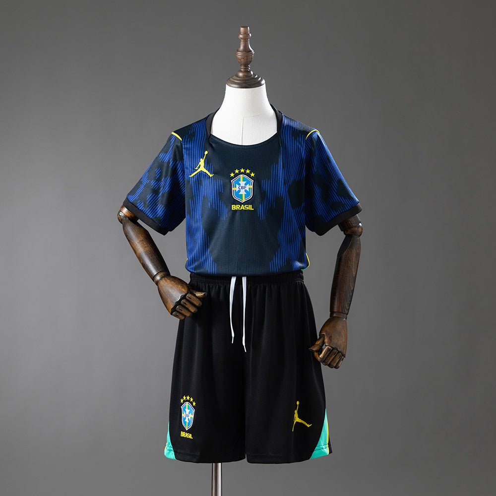 KIDS - 2026 WORLD CUP - BRAZIL AWAY | JERSEY + SHORT