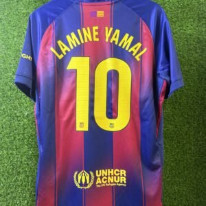 LAMINE YAMAL #10       2025/2026 Barcelona Home  Football Shirt 1:1 Thai Quality