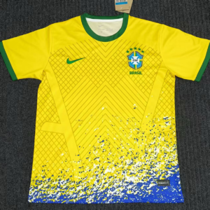 2025 Brazil Special Edition Yellow Soccer Jersey 1:1