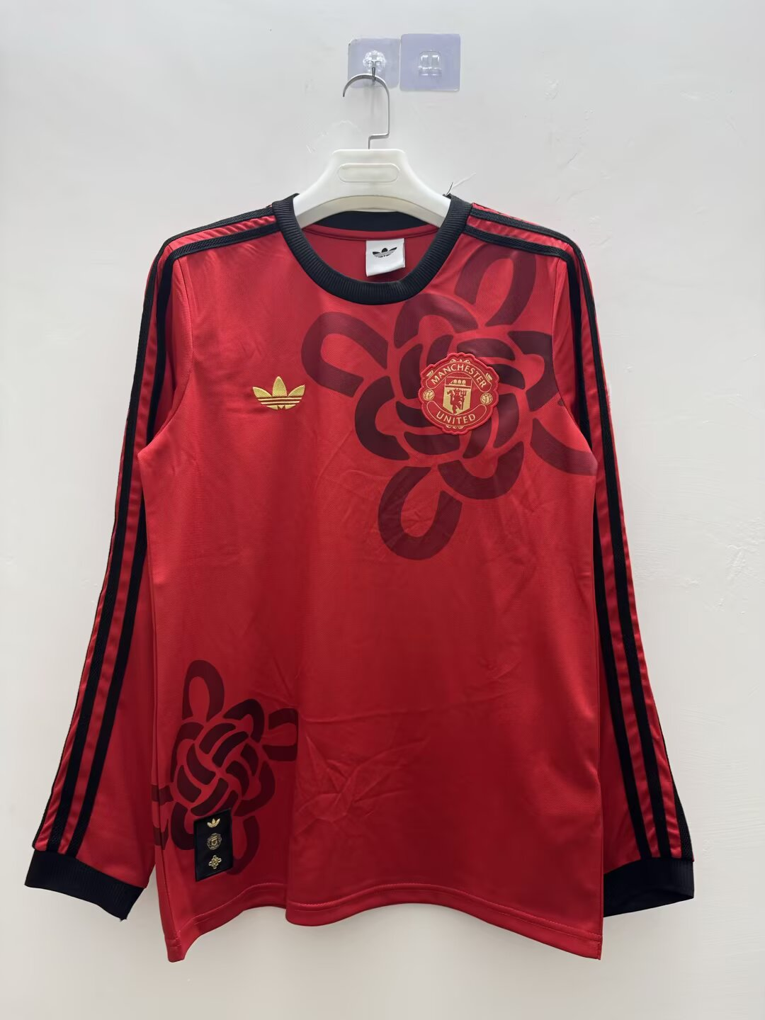 2025/2026 Long Sleeve Manchester United Year Horse Special Edition Red Football Jersey 1:1 Thai Quality