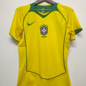 2004 Retro Brazil Home Soccer Jersey 1:1