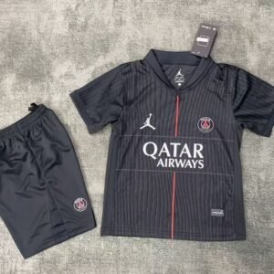 2025/2026 Psg Paris Saint-Germain Fourth Away Football Shirt 1:1 Thai Quality Kids Size