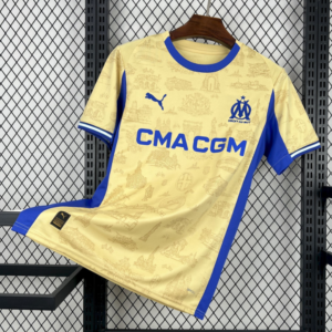 2025/2026 Olympique de Marseille Fourth Away Football Shirt 1:1 Thai Quality