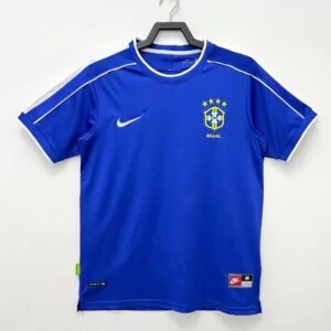 1998 Retro Brazil Away Soccer Jersey1:1