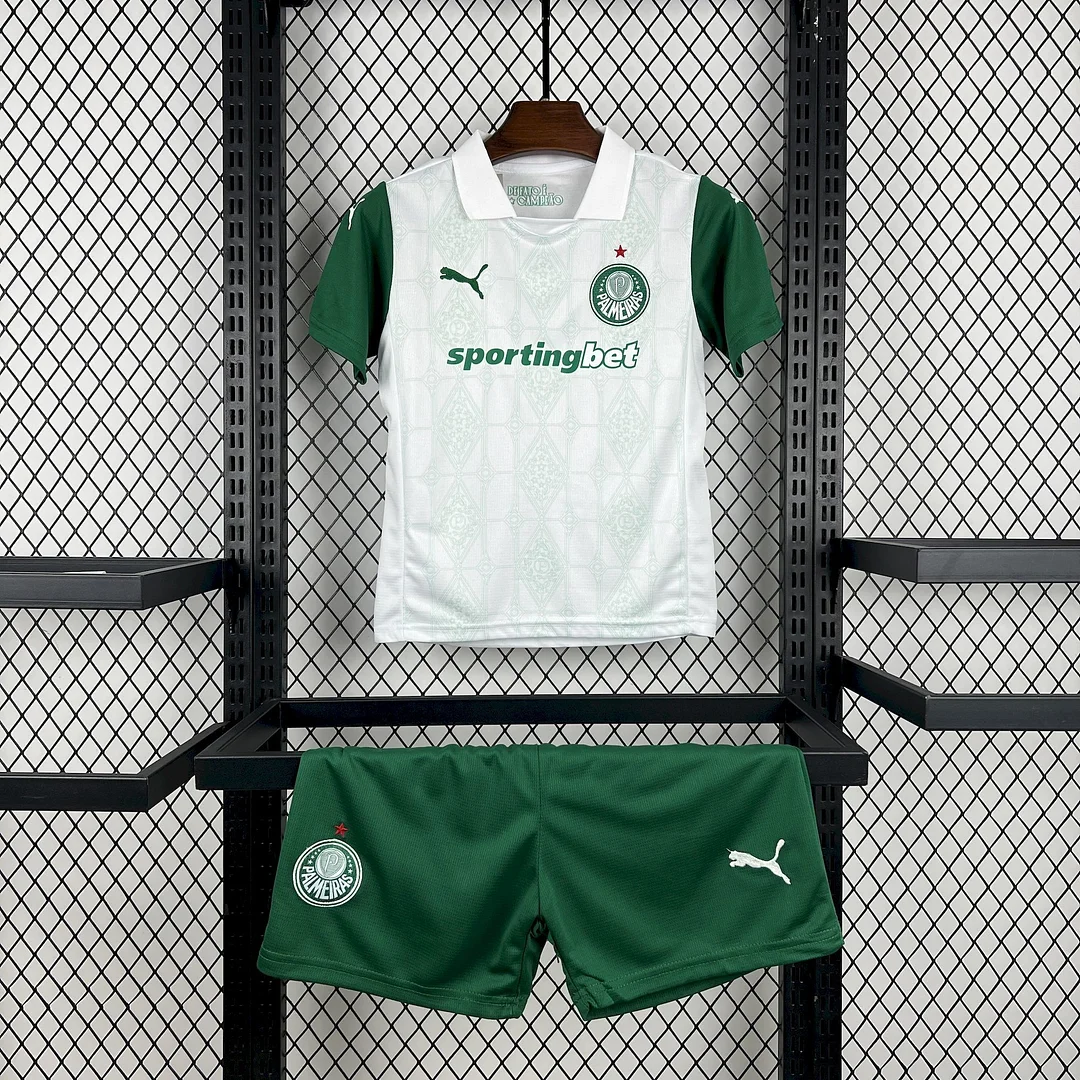 2025/2026 Palmeiras Away football Jersey 1:1 Thai Quality Kids Size