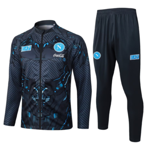 2025/2026 Napoli Full-Zip Training Suit Dark Grey Inkjet Set 1:1 Thai Quality