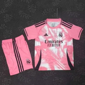 2025/2026 Real Madrid Special Edition Pink Football Jersey 1:1 Thai Quality Kids Size