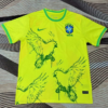 2024 Brazil Special Edition Birds Yellow Soccer Jersey 1:1