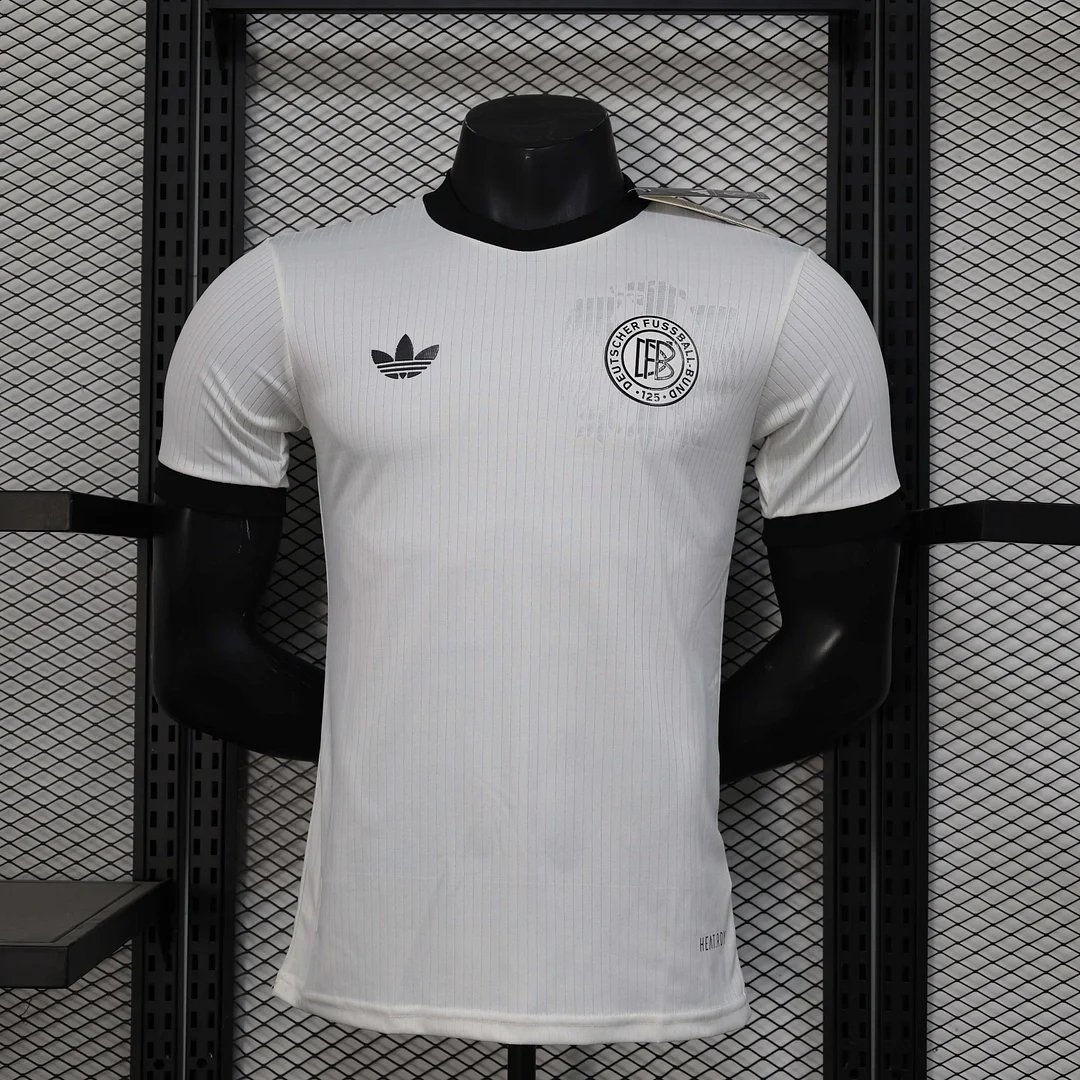 2025 Player Version Germany 125th Anniversary Edition White Football Shirt 1:1 Thai Quality
