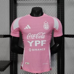 2025 Player Version Argentina Special Edition Pink Soccer Jersey 1:1