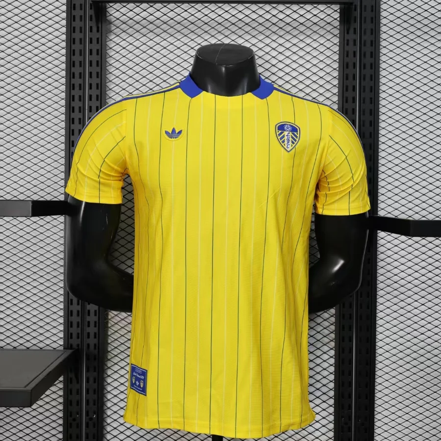 2025/2026 Player Version Leeds United Special Edition Yellow Football Jersey 1:1 Thai Quality
