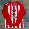 2025/2026 Long Sleeves Sunderland Home Football Jersey 1:1