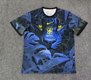 2025 Brazil Special Edition Blue Soccer Jersey 1:1 Thai Quality