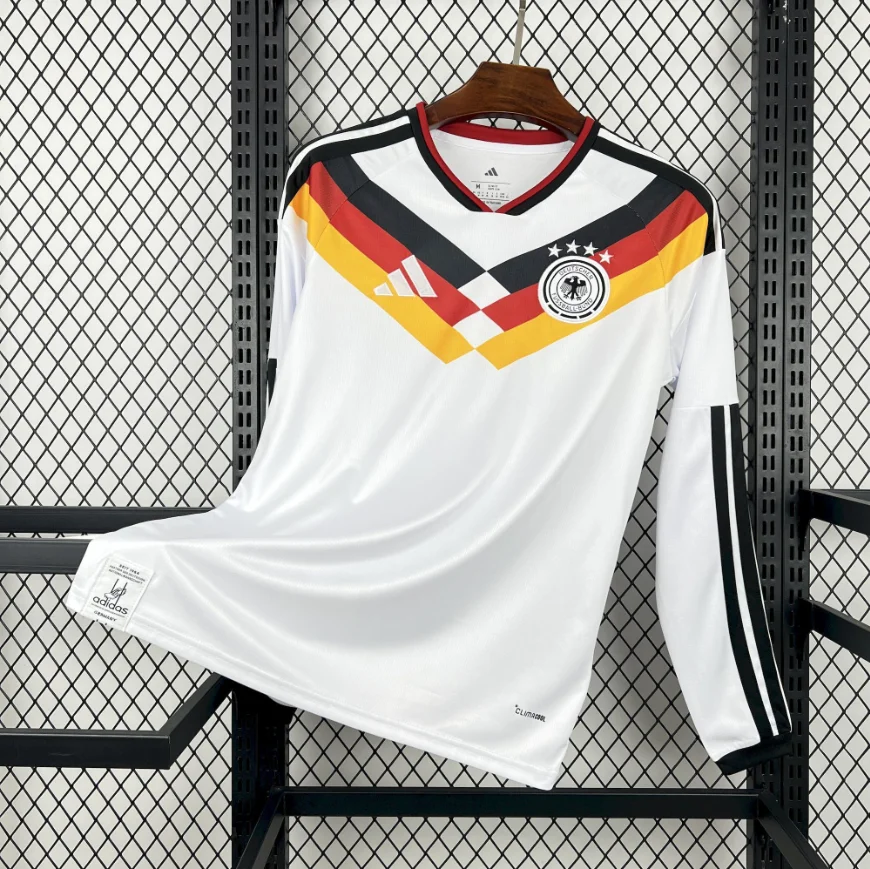 2026 Long Sleeves Germany Home Football Shirt 1:1 Thai Quality