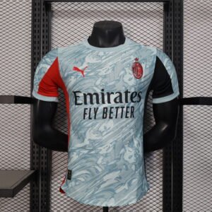 2025/2026 Player Version AC Milan Goalkeeper Grey Football Shirt 1:1 Thai Quality