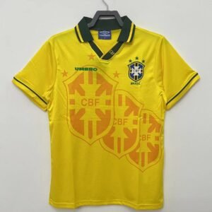 1994 Retro Brazil Home Soccer Jersey 1:1