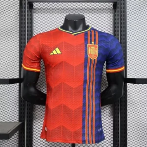 2025 Player Version Spain National Team Special Edition Red Football Jersey  1:1