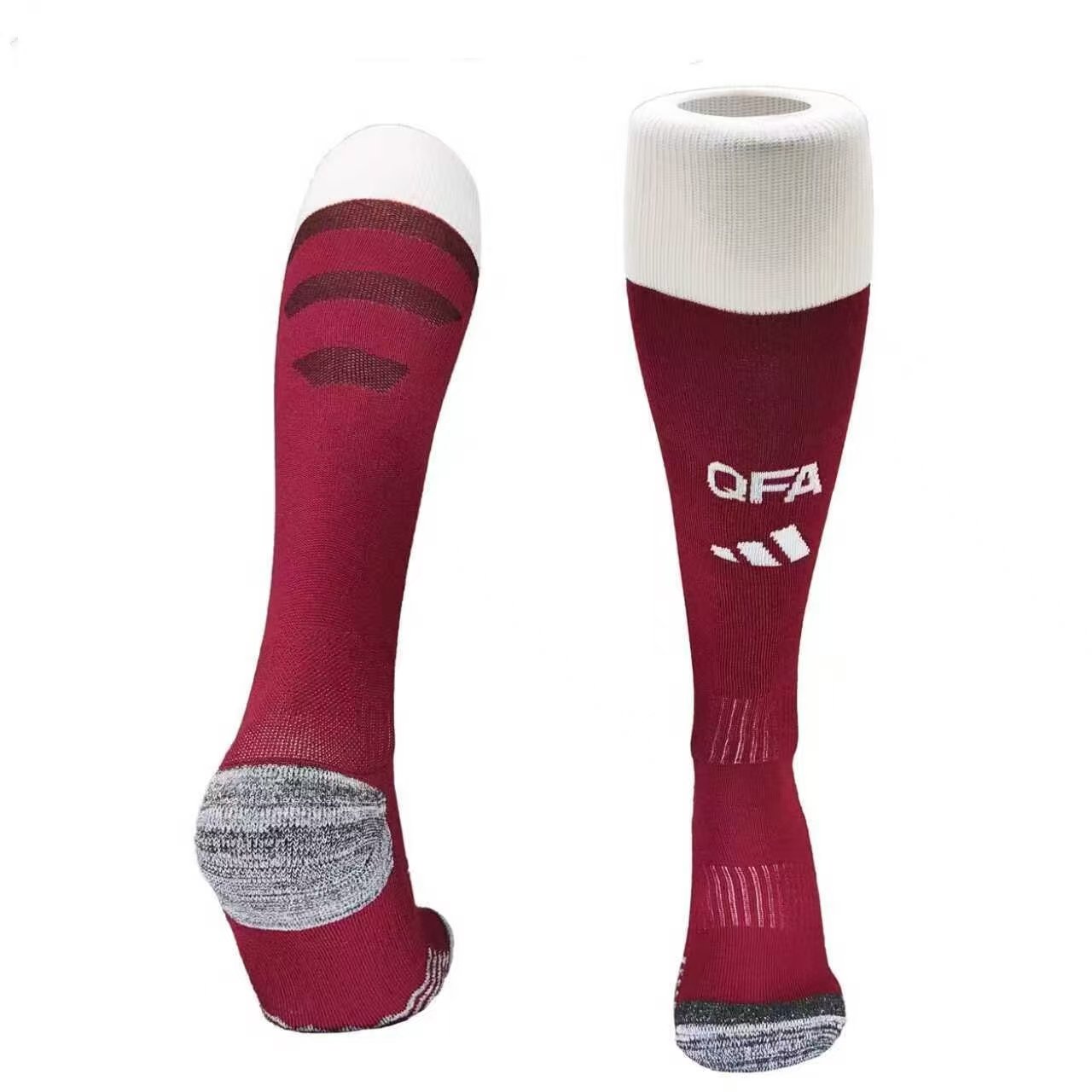 2026 Qatar Home Football Socks 1:1 Thai Quality