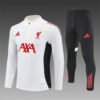 2025/2026 Liverpool Half-Pull Training Suit Off White Jersey 1:1