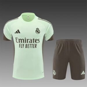 2025/2026 Real Madrid Training Suit Light Green Football Jersey 1:1 Thai Quality