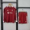 2025/2026 Long Sleeves Liverpool Home Soccer Jersey 1:1