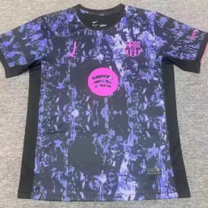 2025/2026 Barcelona Special Edition Black Purple Football Shirt 1:1 Thai Quality