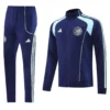2025/2026 Ajax Full Zip Training Suit Blue Football Jersey 1:1 Thai Quality