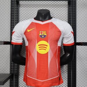 2025/2026 Player Version Barcelona Special Edition Orange Football Shirt 1:1 Quality