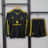 2025/2026 Long Sleeves Manchester United Third Away Football Jersey 1:1 Thai Quality Kids Size