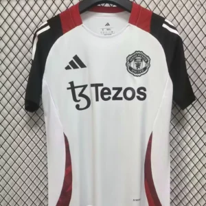 2025/2026 Manchester United Training Suit White Football Shirt 1:1 Quality