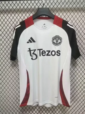 2025/2026 Manchester United Training Suit White Football Shirt 1:1 Thai Quality