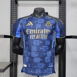 2025/2026 Player Version Real Madrid Special Edition Blue Football Shirt 1:1 Thai Quality
